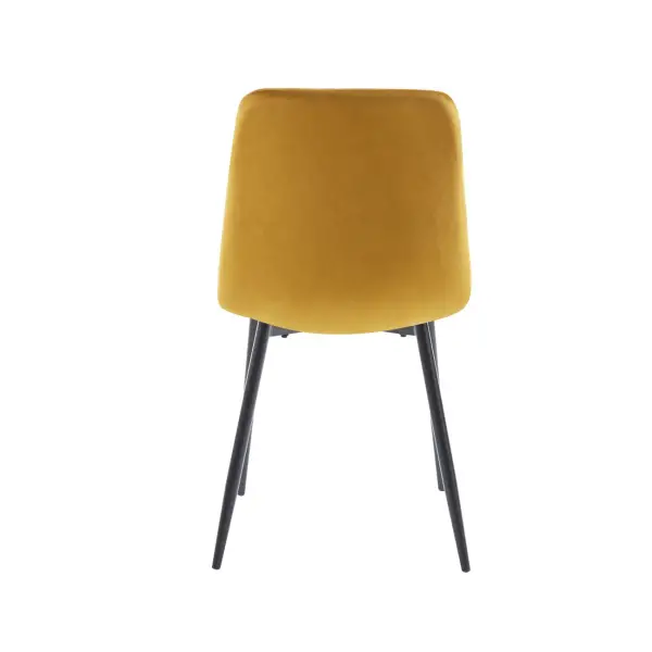 Krzesło tapicerowane curry nogi czarny K5-FX 3